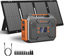 Portable Solar Generator, 300W Portable Power Station