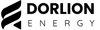 Black Dorlion Energy logo on a solid white background, featuring a stylized abstract emblem and the text 'DORLION ENERGY'.
