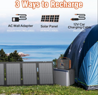 Portable Solar Generator, 300W Portable Power Station